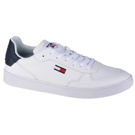 Tommy Hilfiger Jeans Reflective Basket W EN0EN01348-OGY skor vit marinblå