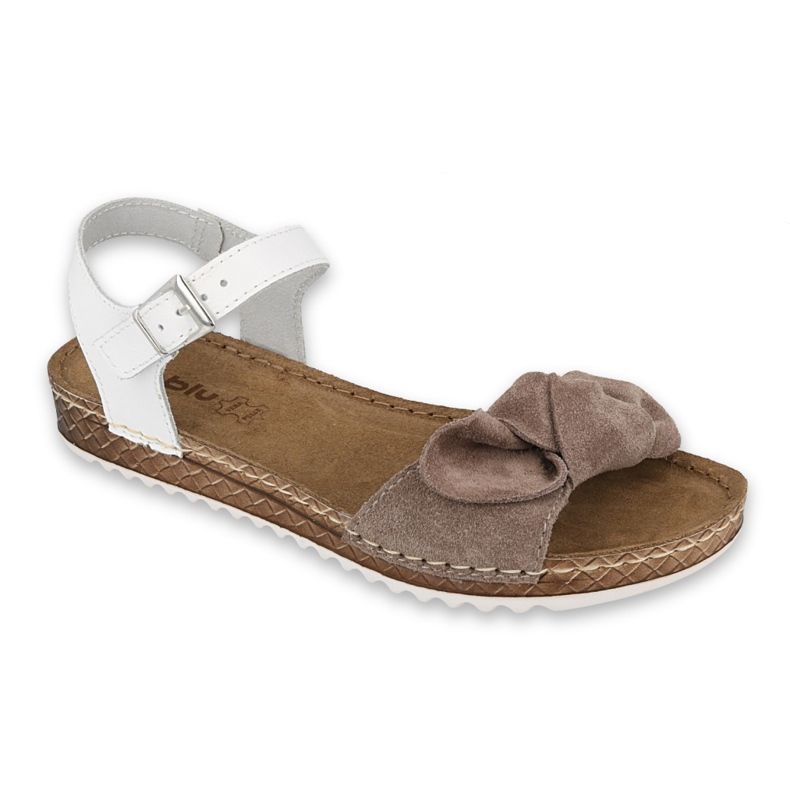 Inblu damskor 158D152 vit grå