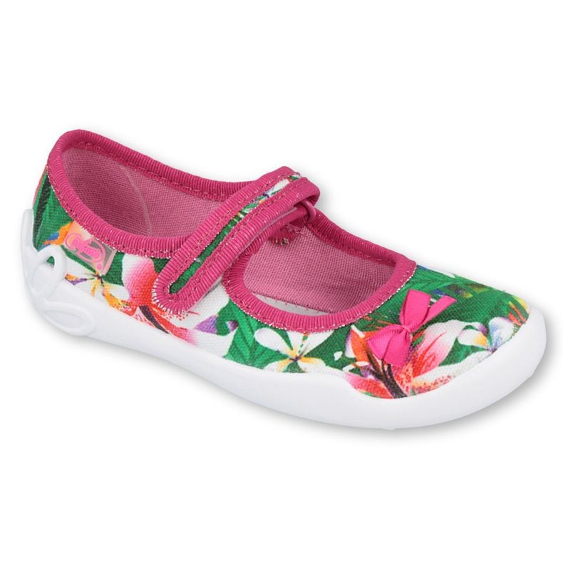 Befado barnskor 114X431 rosa grön