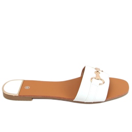 Vita damtofflor N-109 Vit