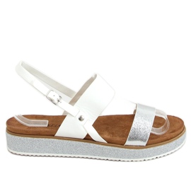 Vita damsandaler 100-138SA-1 Vit