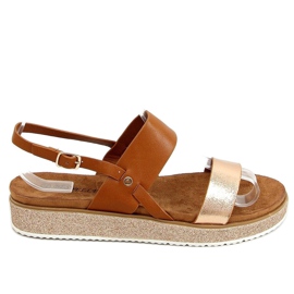 Sandaler för kvinnor camel 100-138SA-1 Camel brun