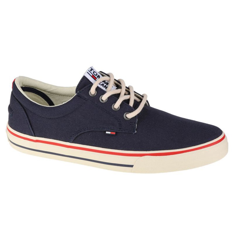 Tommy Hilfiger Jeans Textile Sneaker M EM0EM00001-006 skor marinblå
