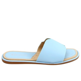 Blå kvinnors blå tofflor 395 Blå