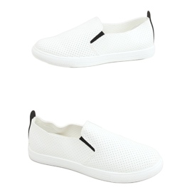Sneakers slip-on vita LA45 Svart