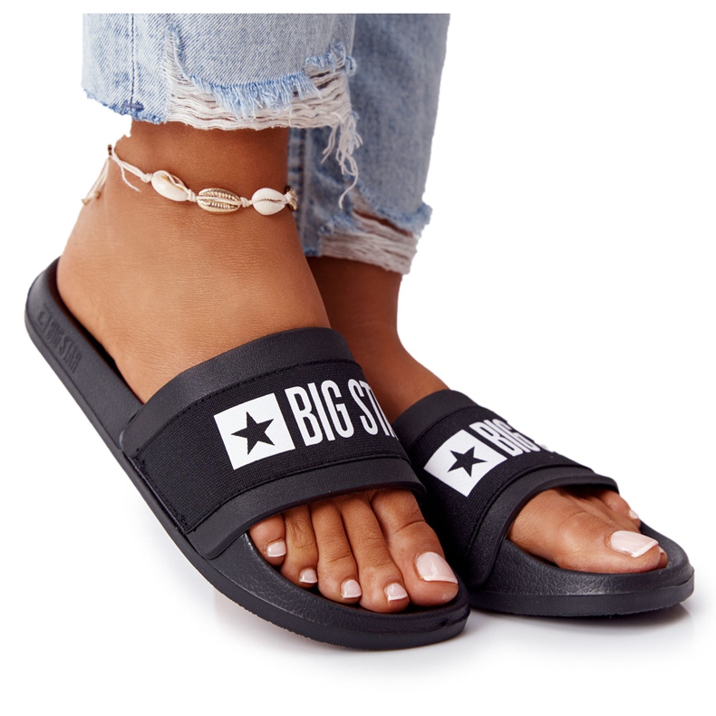 Dam Tofflor Big Star HH274A013 Svart