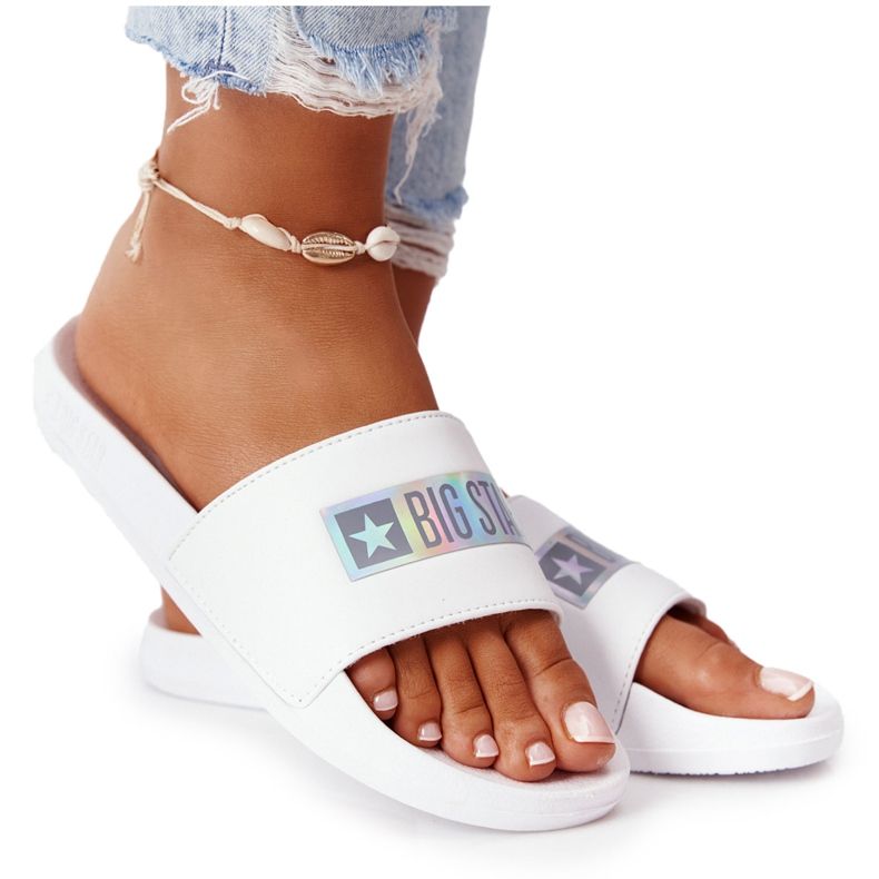 Dam Tofflor Big Star HH274A035 Vit