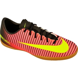 Inomhusskor Nike Mercurial Vapor Xi Ic Jr 831947-870 mångfärgad röd