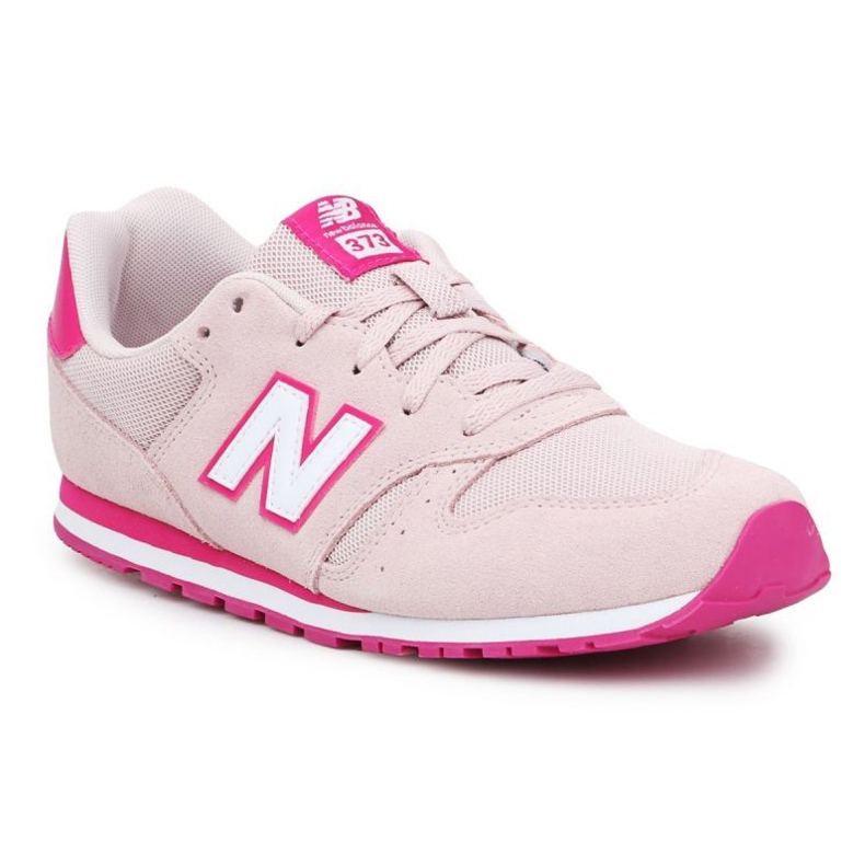 New Balance Jr YC373SPW skor orange rosa
