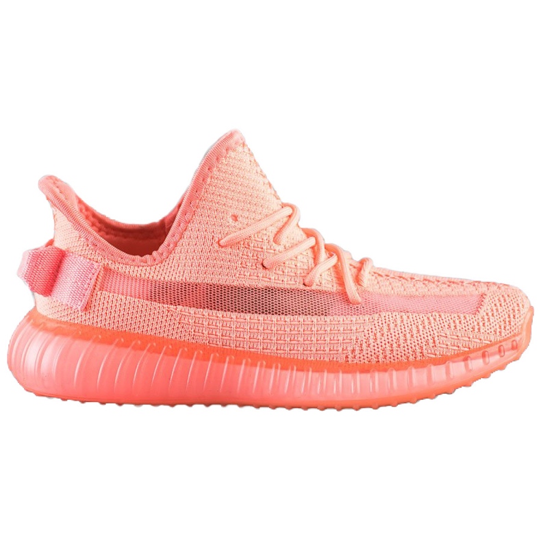 SHELOVET Textilskor på plattformen orange