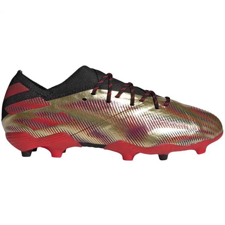 Adidas Nemeziz Messi.1 Fg Jr FY0806 fotbollsskor orange, guld gyllene