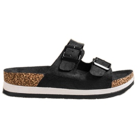 Evento Casual tofflor svart