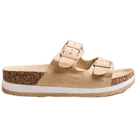 Evento Casual tofflor beige