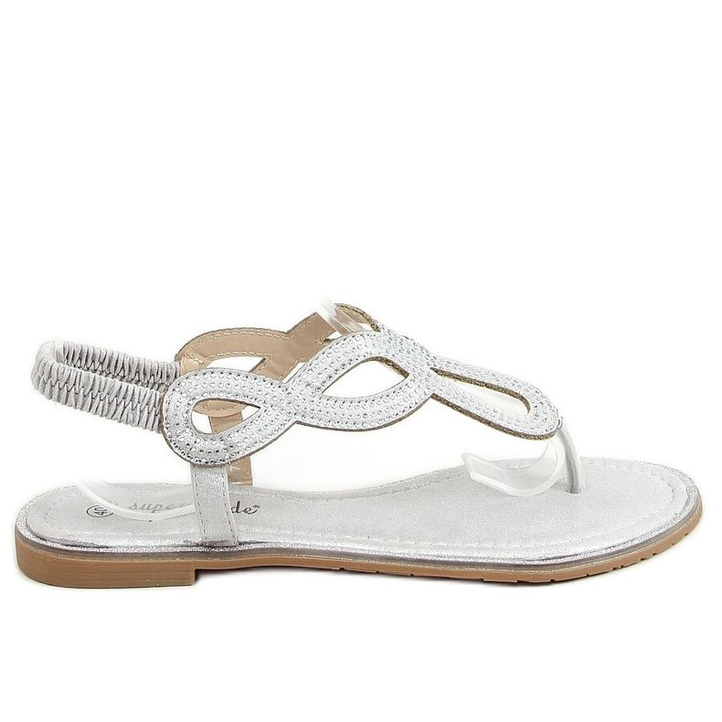 Silver flip-flops 6170 Silver silver-