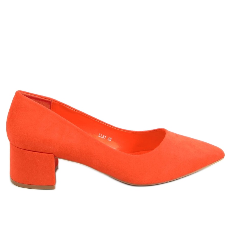 Pumps lågklackat orange LL81 Orange