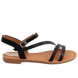 Svarta damsandaler BH1651-SD Svart