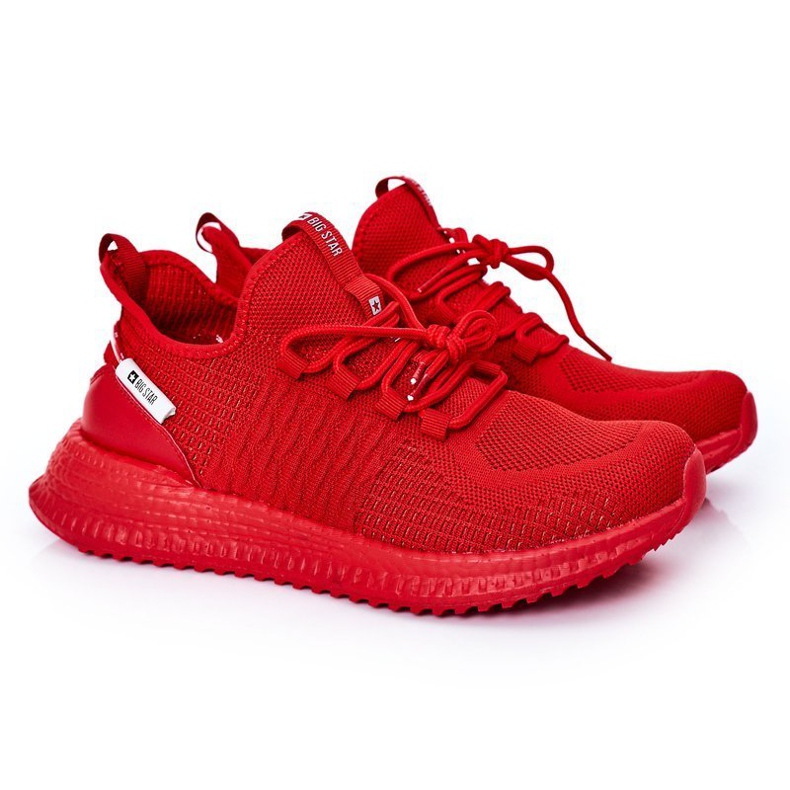 Herrskor Big Star HH174275 Röd