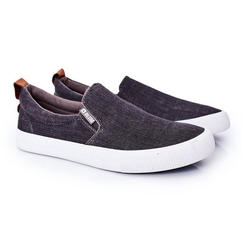 Herr Sneakers Slip-On Big Star DD174162 Grå