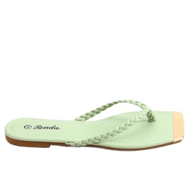 Mint flip-flops 35-220 Grön