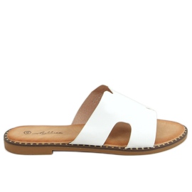 Vita damtofflor SL1525 Vit