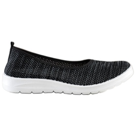 SHELOVET Slip On Sneakers svart