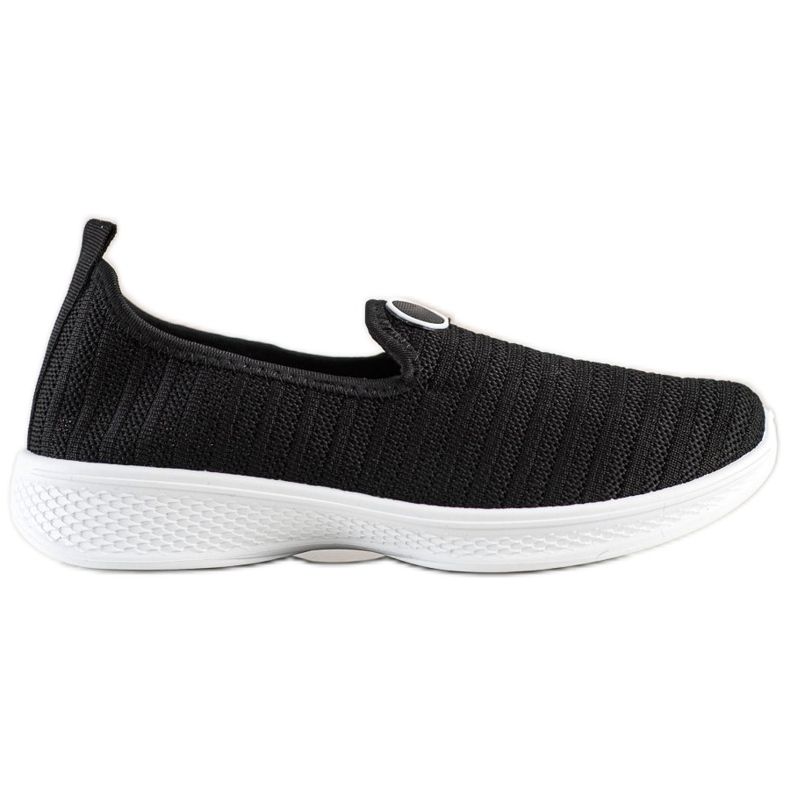 SHELOVET Slip-on sportskor svart