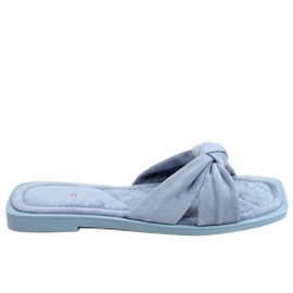 Blå kvinnors blå tofflor 6926 Blå
