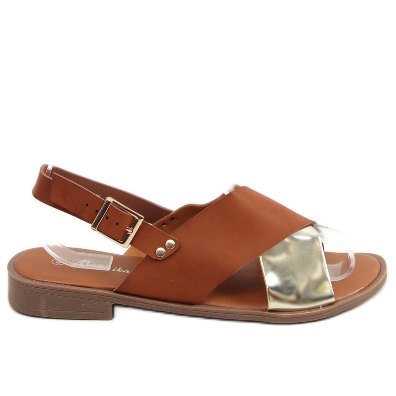 Camel damsandaler S060117 Camel brun gyllene