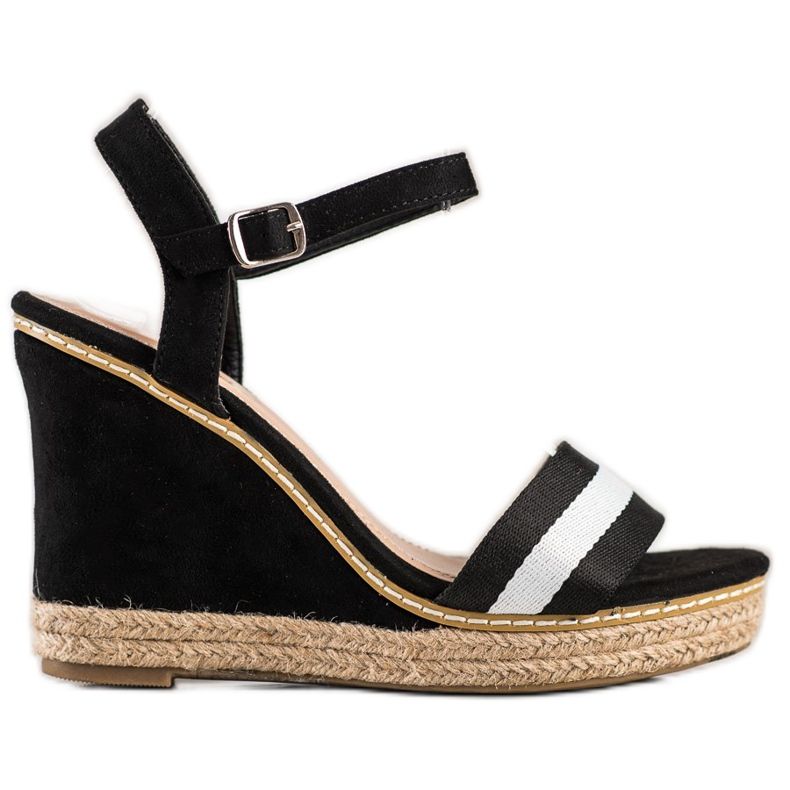 Kayla Sandaler med hög klack svart