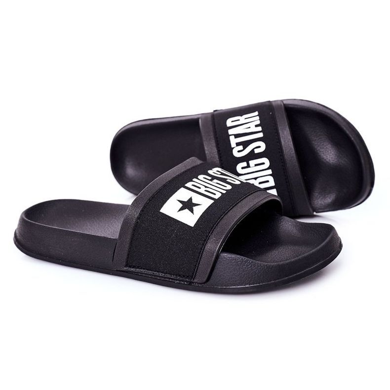 Herr Big Star HH174831 tofflor svart