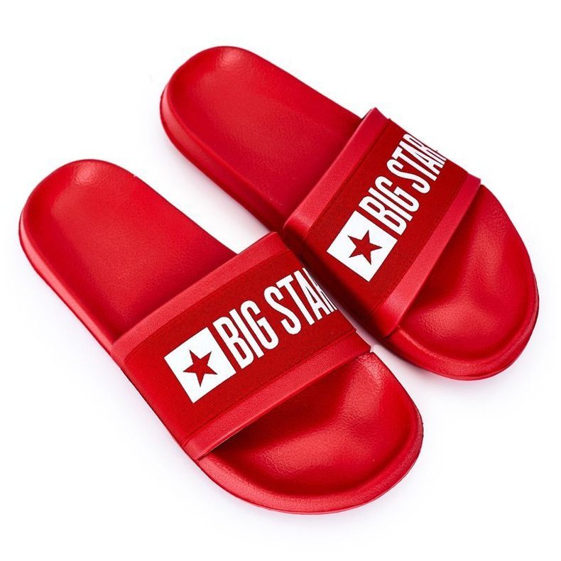 Big Star herr HH174832 röda tofflor