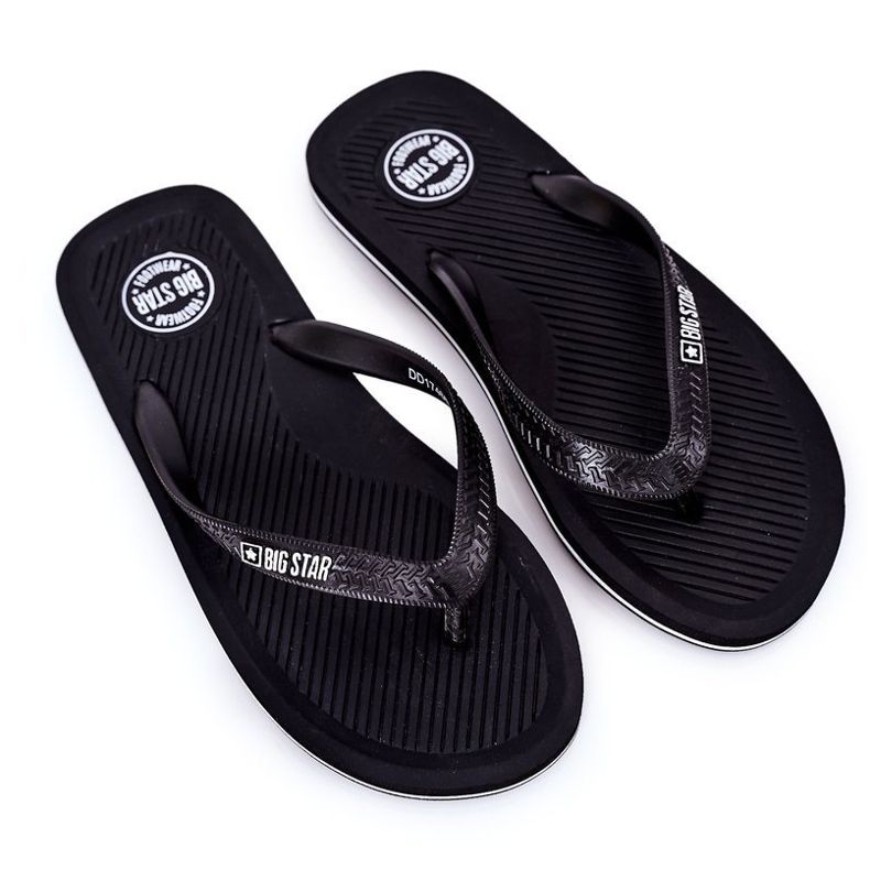 Män Flip-flops Big Star DD174669 Svart