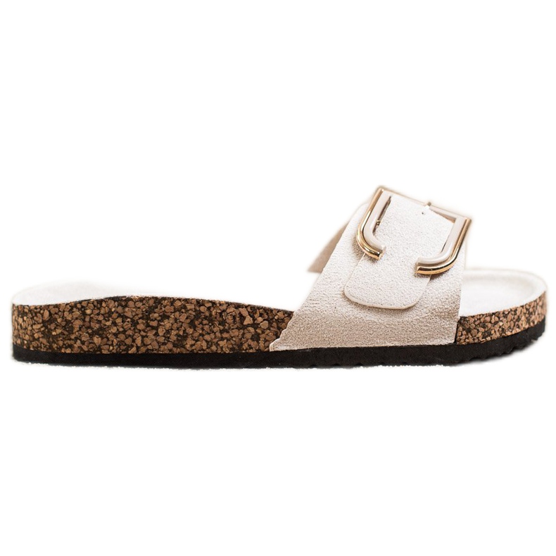 Anesia Paris Casual mocka tofflor beige