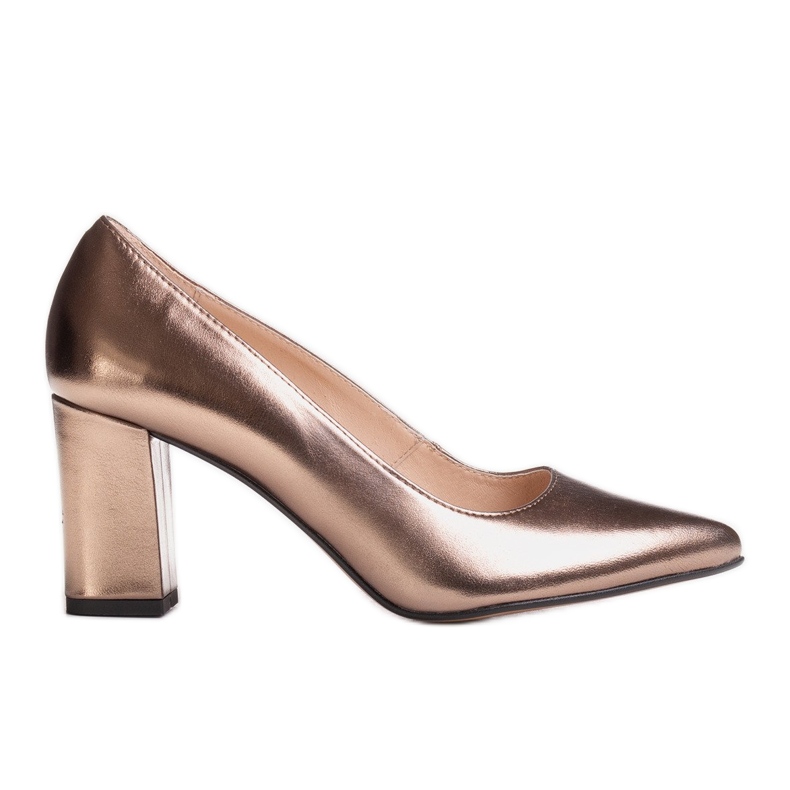 1066P Marco Shoes metallic brun