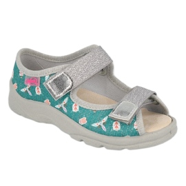 Befado barnskor 869Y166 grå grön