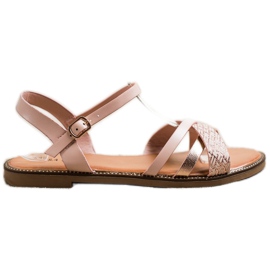 Laura Mode Casual sandaler rosa