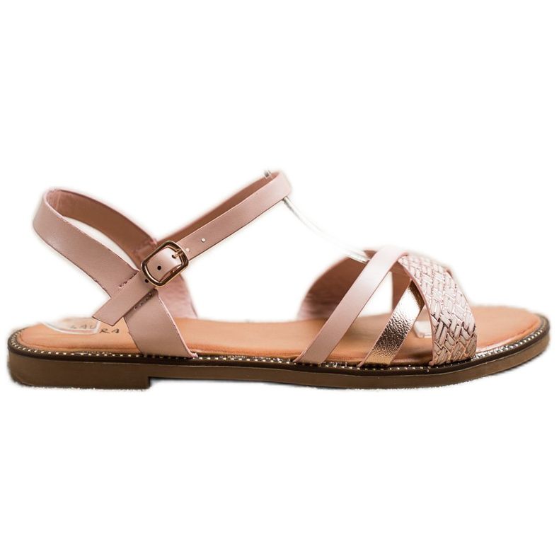 Laura Mode Casual sandaler rosa