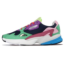 Adidas Originals Falcon W CG6211 skor rosa mångfärgad grön