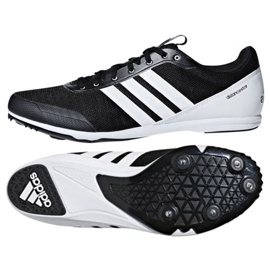 Adidas Distancestar M AQ0213 löparpikar vit svart