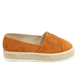 Espadriller kamel T379P Kamel brun