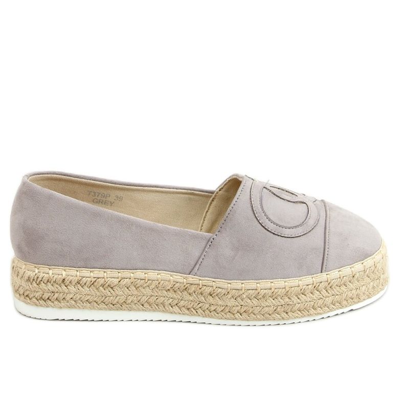 Grå Espadrillos T379P Grå