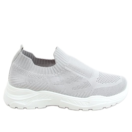 Grå LA172P Grå strumpor sportskor