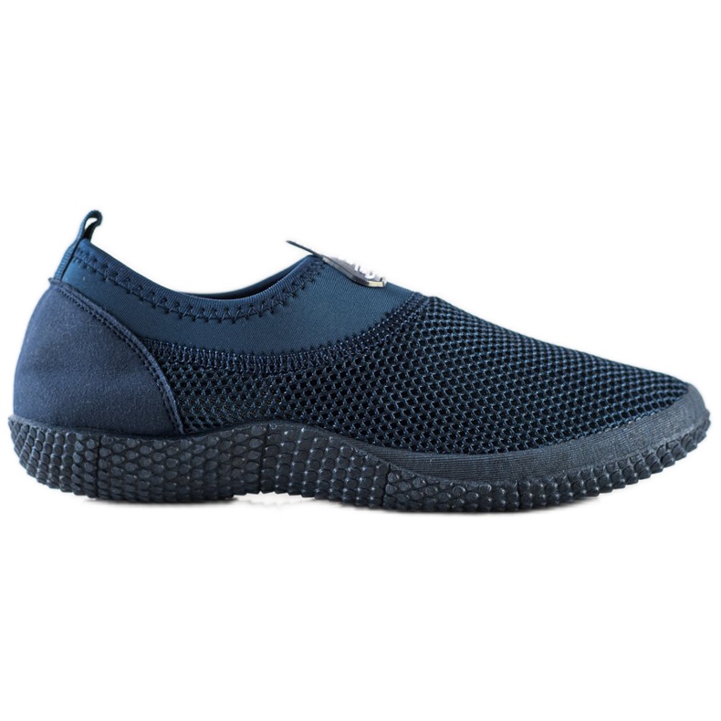 SHELOVET Openwork Slip On Shoes blå