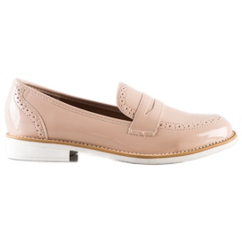 Sun Color Lackerade brogues beige