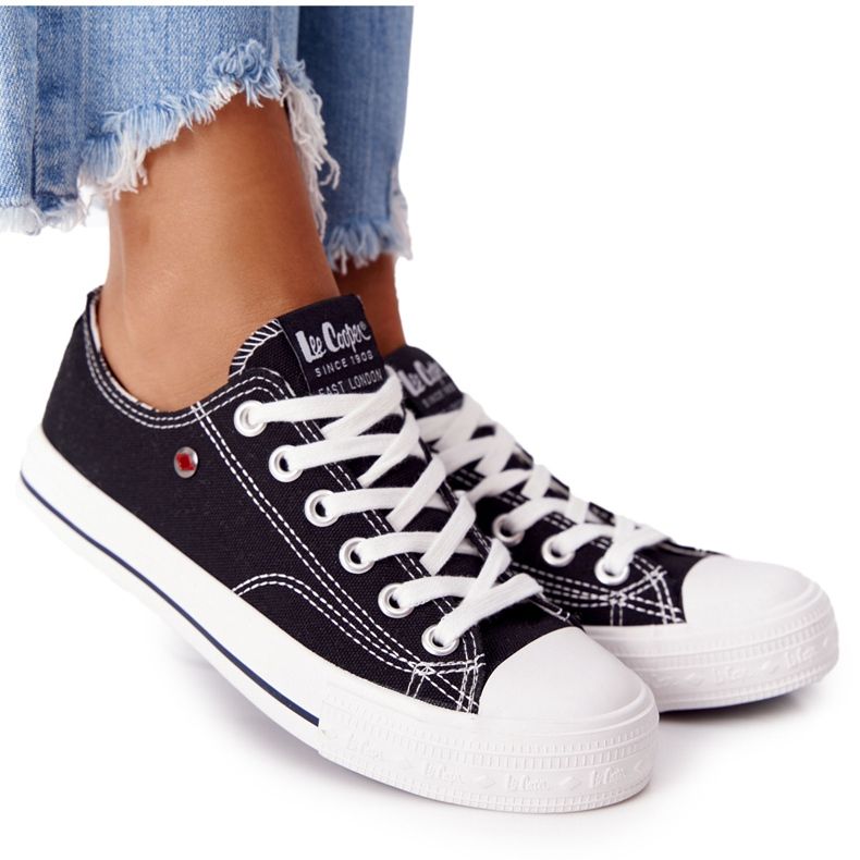 Lee Cooper LCW-21-31-0097L Svarta damskor vit
