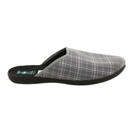 Tofflor för män Adanex 25950 grårutiga