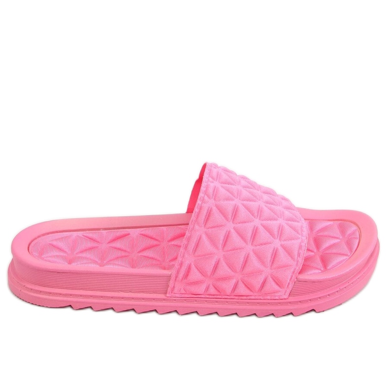 Fuchsia tofflor för kvinnor 10-251 Fushia rosa