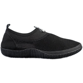 SHELOVET Openwork Slip On Shoes svart