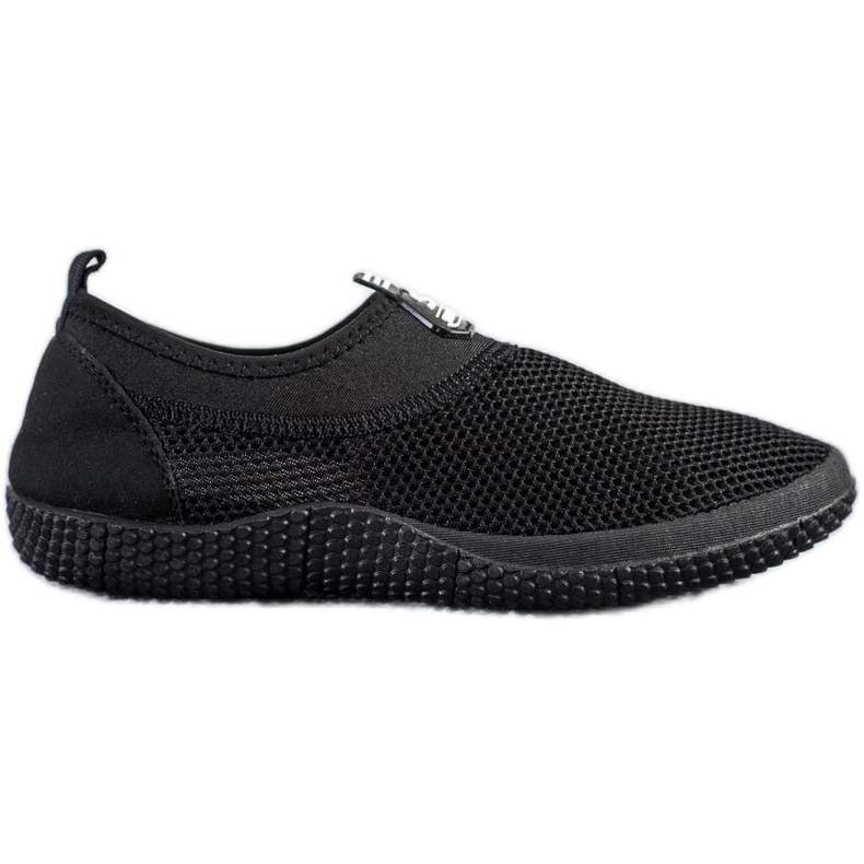 SHELOVET Openwork Slip On Shoes svart