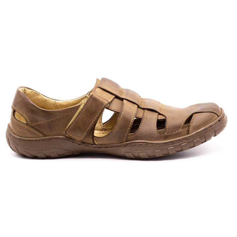 Polbut Mäns öppningsskor 237 för sommarbrun